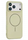Joko Apple iPhone 17 Pro Max Jully Magsafe Kapak - Bej