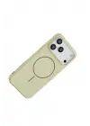 Joko Apple iPhone 17 Pro Max Jully Magsafe Kapak - Bej