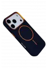 Joko Apple iPhone 17 Pro Max Luno Deri Magsafe Kapak - Mavi