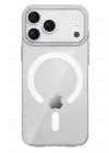 Joko Apple iPhone 17 Pro Max PC Blank Magsafe Kapak - Şeffaf