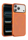 Joko Apple iPhone 17 Pro Max Rush Magsafe Kapak - Turuncu