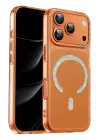 Joko Apple iPhone 17 Pro Max Tash Diamond Magsafe Kapak - Turuncu