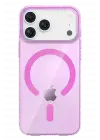 Joko Apple iPhone 17 Pro PC Blank Magsafe Kapak - Pembe