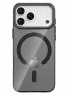 Joko Apple iPhone 17 Pro PC Blank Magsafe Kapak - Siyah