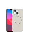 Joko iPhone 15 Plus Broş Magsafe Kapak - Krem