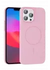 Joko Apple iPhone 15 Pro Max Broş Magsafe Kapak - Pembe