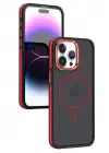 Joko Apple iPhone 15 Pro Max Winner Magsafe Kapak - Kırmızı