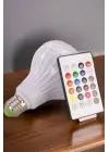 Kablosuz Bluetooth Hoparlör Led Lamba
