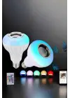 Kablosuz Bluetooth Hoparlör Led Lamba
