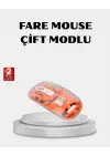 Kablosuz Çift Modlu Mouse – Bluetooth 5.0 + 2.4GHz
