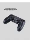 Kablosuz PS4 Controller Çift Motorlu Dayanıklı Gamepad