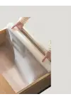 kaydırmaz şeffaf raflık