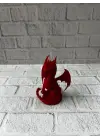 Kırmızı Ejderha Biblo 12 cm