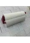 Kırmızı Peçete Askısı Mutfak Duvar Tipi Peçetelik Organizer
