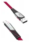 Konfulon DC16 Micro USB Kablo 1M 2.4A - Kırmızı