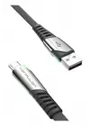 Konfulon DC16 Micro USB Kablo 1M 2.4A - Siyah