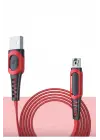 Konfulon DC24 Micro USB Kablo 1.2M 4A - Kırmızı