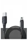 Konfulon DC24 Micro USB Kablo 1.2M 4A - Siyah