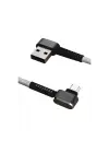 Konfulon S73 Micro USB Kablo 1M 2.1A - Beyaz