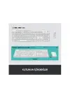 Logitech 920-010089 MK295 Kablosuz Beyaz Klavye Mouse Set