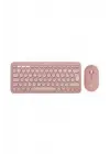 Logitech 920-012247 Pebble 2 Combo Pembe Kablosuz Klavye Mouse Seti