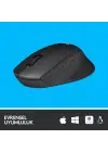 M330 KABLOSUZ SESSİZ USB OPTİK MOUSE SİYAH 910-004909
