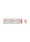 Logitech Pop Icon Combo 920-013077 Pembe Kablosuz Klavye Mouse Seti