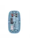 Mavi Kablosuz Mouse Bluetooth ve USB Çift Mod Bağlantılı