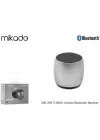 Mikado MD-2BT X-BRIO Gümüş Bluetooth Speaker