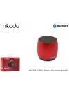 Mikado MD-2BT X-BRIO Kırmızı Bluetooth Speaker