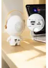 Mini Karaoke Astronot Bluetooth Speaker Karaoke Mikrofon