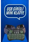 Mini Klavye Gaming Pc Playstation Ledli Mouse Rgb Mouse Bluetooth Usb