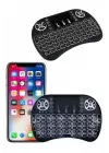 Mini Klavye Gaming Pc Playstation Ledli Mouse Rgb Mouse Bluetooth Usb