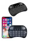Mini Klavye Gaming Pc Playstation Ledli Mouse Rgb Mouse Bluetooth Usb