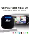 MMB MAX 5.0 Android 13, 8+128GB, Kablosuz-Wireless CarPlay SM6225 Chipset Full Android Box