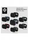 Movenchy Apple Airpods Pro 2 (2.nesil) MO-A8 Armor Kılıf - Rainbow