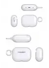 Movenchy Airpods Pro 2 (2.nesil) Shell Kılıf - Şeffaf