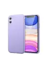 Newface Apple iPhone 11 Kılıf First Silikon - Lila