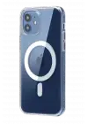 Newface Apple iPhone 12 Combo Sert Şeffaf Magsafe Kapak - Şeffaf