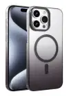 Newface Apple iPhone 14 Pro Max Glossy Magsafe Kapak - Siyah