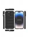 Newface Apple iPhone 14 Pro Max Kılıf Optimum Silikon - Siyah