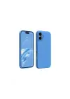 Newface Apple iPhone 16 Kılıf First Silikon - Mavi