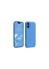 Newface Apple iPhone 16 Kılıf First Silikon - Mavi