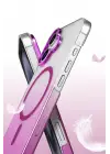 Newface Apple iPhone 16 Plus Glossy Magsafe Kapak - Mor