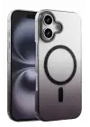 Newface Apple iPhone 16 Plus Glossy Magsafe Kapak - Siyah
