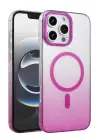 Newface Apple iPhone 16 Pro Glossy Magsafe Kapak - Mor