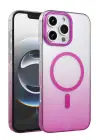 Newface Apple iPhone 16 Pro Max Glossy Magsafe Kapak - Mor