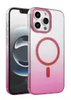Newface Apple iPhone 16 Pro Max Glossy Magsafe Kapak - Pembe
