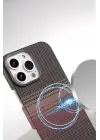 Newface Apple iPhone 16 Pro Vega Magsafe Kapak - Mavi