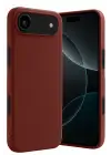 Newface Apple iPhone 17 Air First Silikon - Bordo